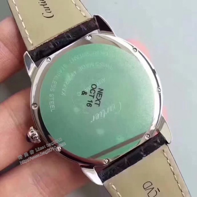 卡地亞專櫃爆款手錶 Cartier倫敦系列超薄經典款 SOLO系列腕表 W67010 卡地亞男士腕表  gjs1815